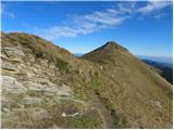 Parkirišče pod prelazom Weinebene - Seespitz (Koralpe)